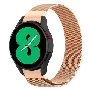 루아러블 갤럭시워치 호환 밀레니즈 메쉬 날개형 마그네틱 메탈 스트랩