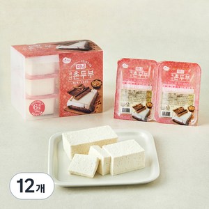 맑은물에 국산 미니촌두부, 170g, 12개