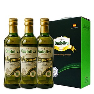 온돌리바 유기농 엑스트라버진 올리브유 500ml 3p