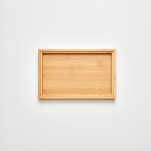 테르 직사각 대나무 쟁반, 우드, 소형, 1개