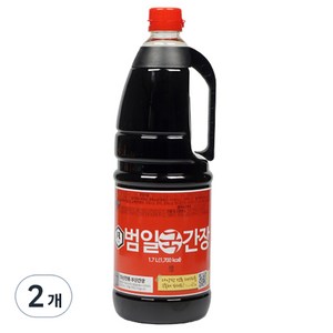 범일 국간장, 1.7L, 2개