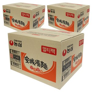 농심 안성탕면 125g, 120개, (5개입 X 20 X 6)