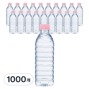 크리스탈 무라벨 생수