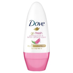 도브 석류 앤 레몬 버베나 향 롤온 데오드란트, 40ml, 1개