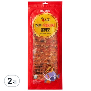 허브 스파이시 홍쥐포, 80g, 2개