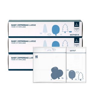 마더케이 아기 지퍼백 15매입, Large(27 x..., 3개