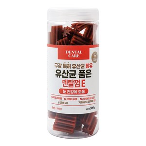 라피끄 강아지 유산균 품은 덴탈껌, 눈 건강, 300g, 1개