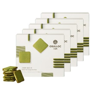 오설록 그린티 랑드샤 쿠키 10p, 100g, 5개