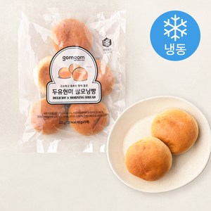 곰곰 두유현미 쌀모닝빵 (냉동), 225g, 1개