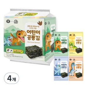 만전김 어린이 공룡김 10p, 20g, 4개