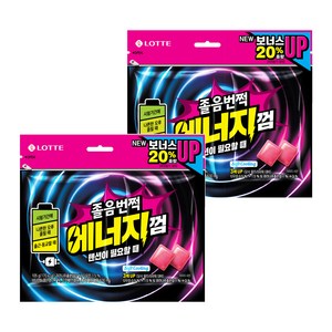 롯데웰푸드 졸음번쩍 에너지껌, 105g, 2개