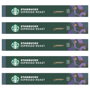 스타벅스 에스프레소 로스트 캡슐커피, 5.7g, 10개입, 5개