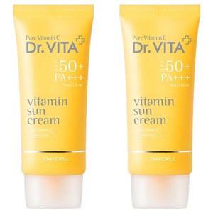 닥터비타 비타민 선크림 SPF50+ PA+++, 50g, 2개