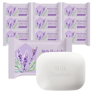 밀크바오밥 오리지널 비누 라벤더가든, 100g, 10개입