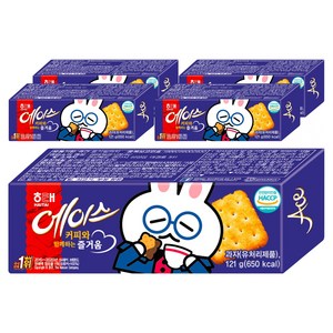 해태제과 에이스 과자, 121g, 5개