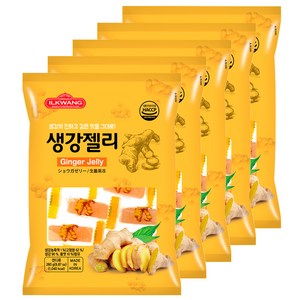 일광제과 생강젤리, 280g, 5개