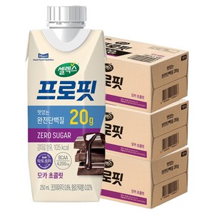 셀렉스 프로핏 모카 초콜릿, 250ml, 54개