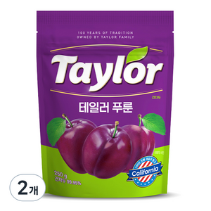 테일러 푸룬건자두, 250g, 2개