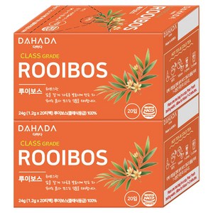 다하다 루이보스차, 1.2g, 20개입, 2개