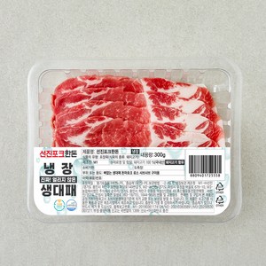 선진포크한돈 뼈없는 생대패 돈마호크 로스 샤브샤브 구이 (냉장), 300g, 1개
