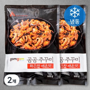 곰곰 주꾸미 화끈한 매운맛, 600g, 2개