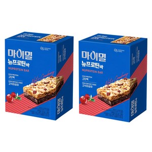 마이밀 정품 뉴프로틴바, 252g, 2개