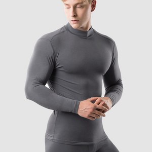 아르메데스 남성용 반목터틀 긴팔 무지테크핏 언더레이어 AR-53