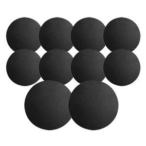 어반카 휴대폰 마그네틱 자석 스틸패치 원형 40 x 40 mm 10p, 1개, Black