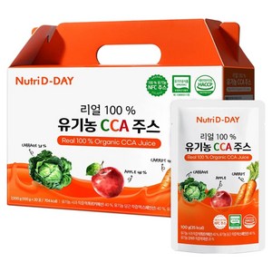 뉴트리디데이 리얼 유기농 CCA 주스 20p, 2kg, 1개