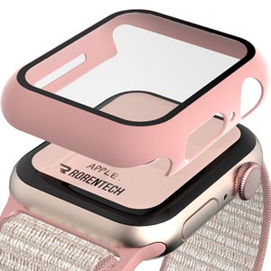 로랜텍 애플워치 호환 풀커버 강화유리 액정보호 케이스