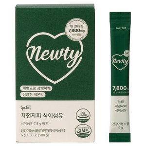 뉴티 차전자피 식이섬유, 180g, 1개