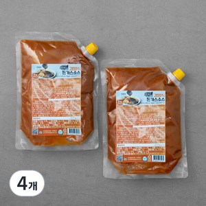 푸딩팩토리 경양식 돈가스 소스, 1kg, 4개