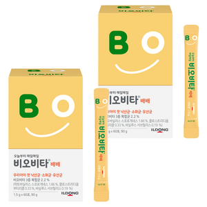 비오비타 배배 유아 유산균, 90g, 2개