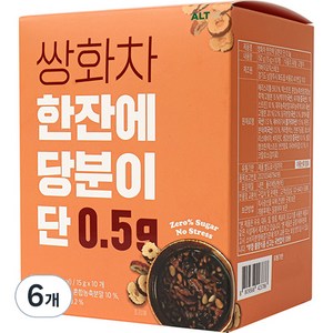 알티스트 쌍화차 한잔에 당분이 단 0.5g, 15g, 10개입, 6개