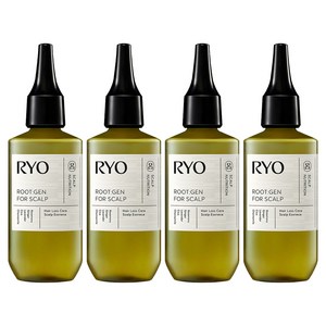 려 루트젠 탈모 증상 전문 케어 두피 에센스, 80ml, 4개