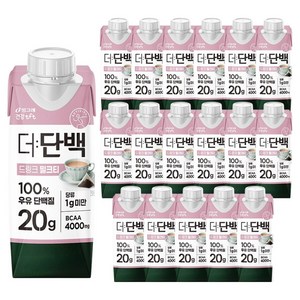 더단백 드링크 밀크티, 250ml, 18개