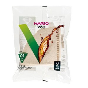 하리오 커피필터 여과지 VCF-01-100M, 100개입, 1개