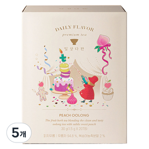 쌍계명차 일상다완 피치우롱