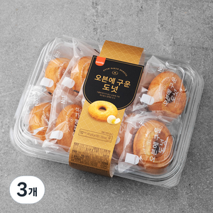 삼립 오븐에 구운 도넛 10개입, 400g, 3개