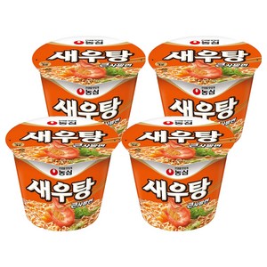 농심 새우탕 큰사발, 4개