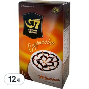 G7 카푸치노 모카 커피믹스