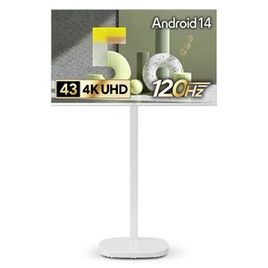 더함 4K UHD LED TV, 109cm(43인치), 스마트 TV, 스탠드형, 고객직접설치
