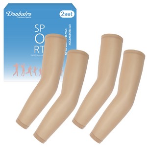 두발로 남성용 아쿠아엑스 UV 자외선 차단 스킨 골프 쿨토시 팔목형 2P x 2세트