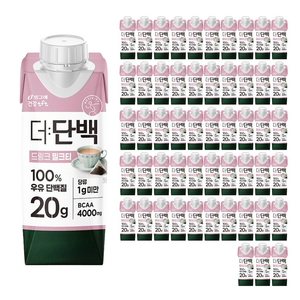 더단백 드링크 밀크티, 250ml, 54개