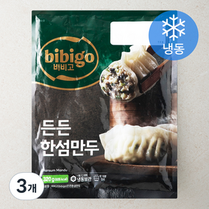 비비고 든든한섬만두 (냉동), 320g, 3개