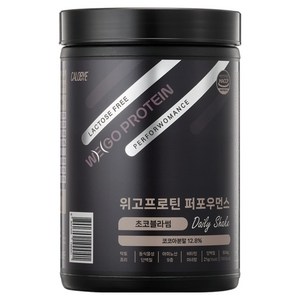 칼로바이 단백질쉐이크 퍼포우먼스 락토프리 초코블라썸, 504g, 1개