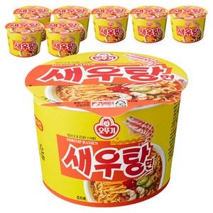 오뚜기 새우탕면 110g, 8개