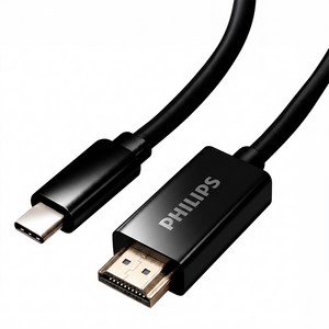 필립스 C to HDMI 4K 60Hz 스마트폰 미러링 케이블 1.8m