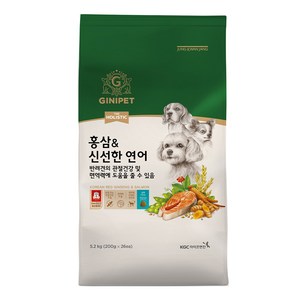 정관장지니펫 강아지 더홀리스틱 홍삼 앤 기능성 사료, 뼈/관절강화, 5.2kg, 1개
