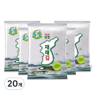 지도표성경 재래 전장김, 37g, 20개